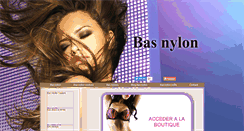 Desktop Screenshot of bas-nylon.fr