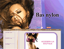 Tablet Screenshot of bas-nylon.fr